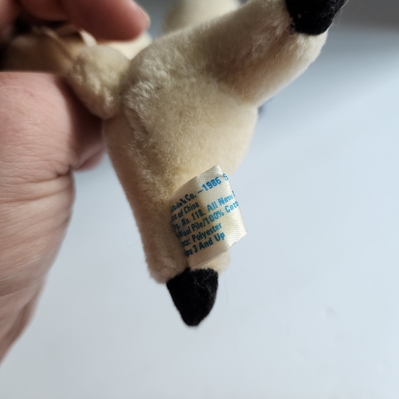 Vintage 1980s Dakin Easter Lamb Plush Ornaments or Decor Set - Picture 7 of 8